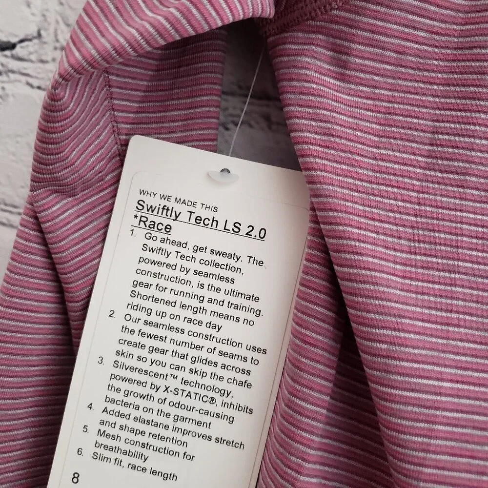 Lululemon Swiftly Tech Long Sleeve